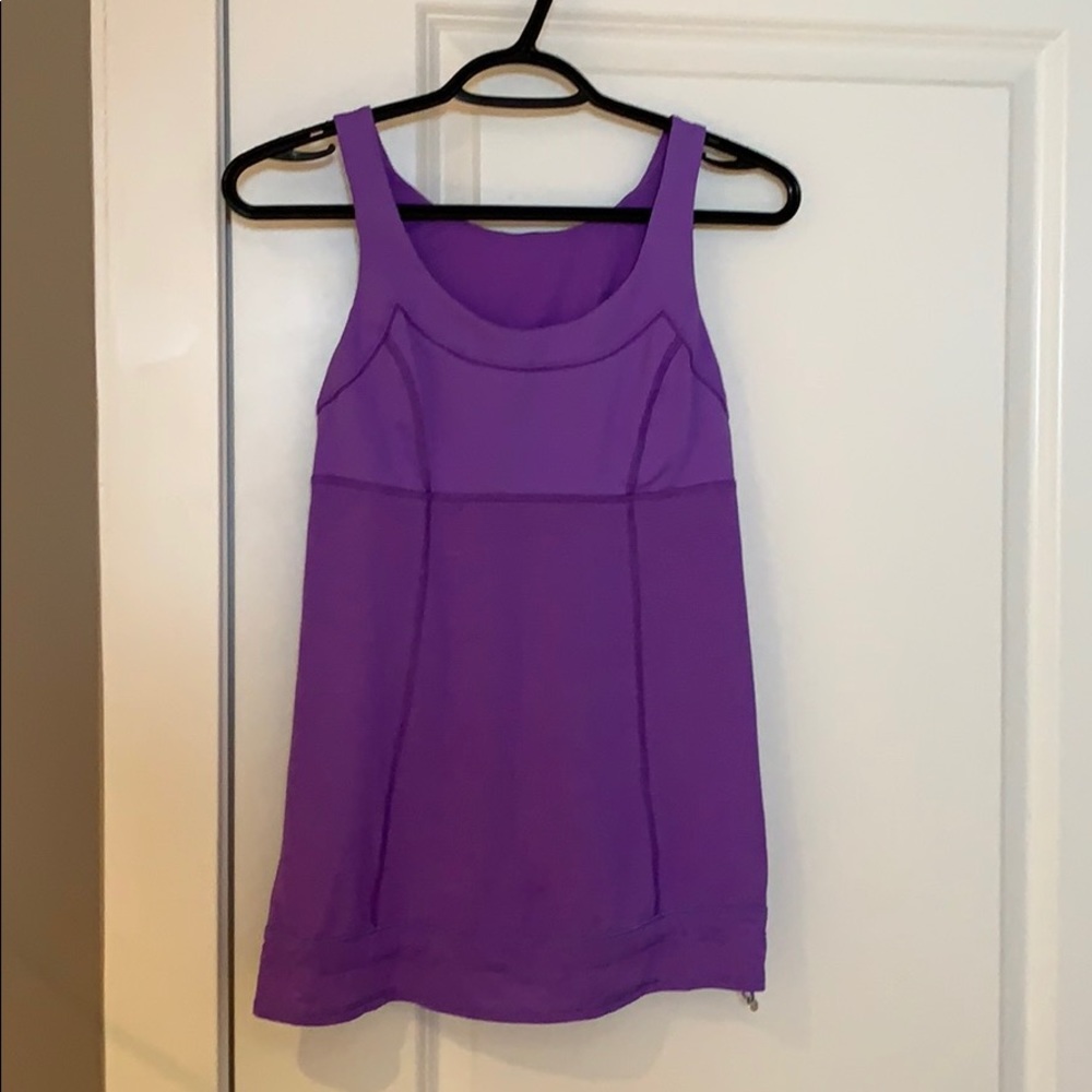 Lululemon Purple Tank - Picture 1 of 3